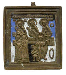 Святые Кирик и Улита с избранными святыми (7 фигур)